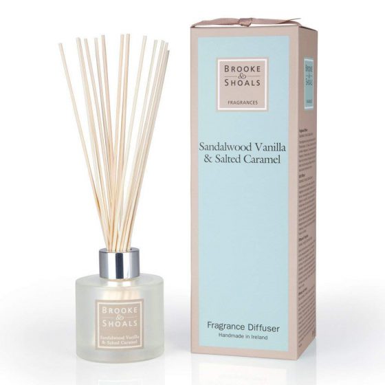 Brooke and Shoals Sandalwood Vanilla and Salted Caramel Diffuser