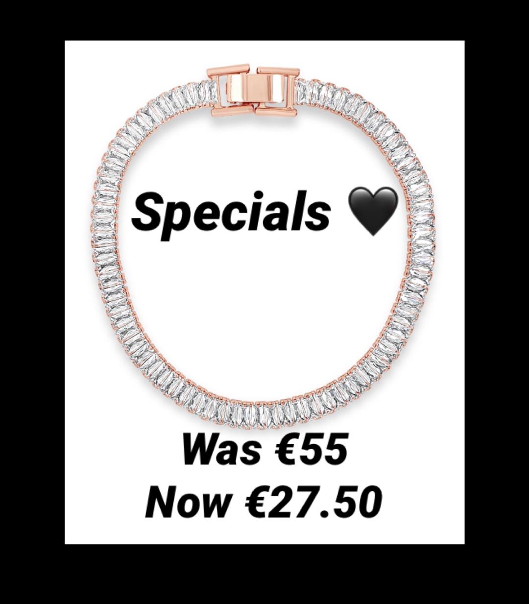 Rose gold jewellery on sale sale