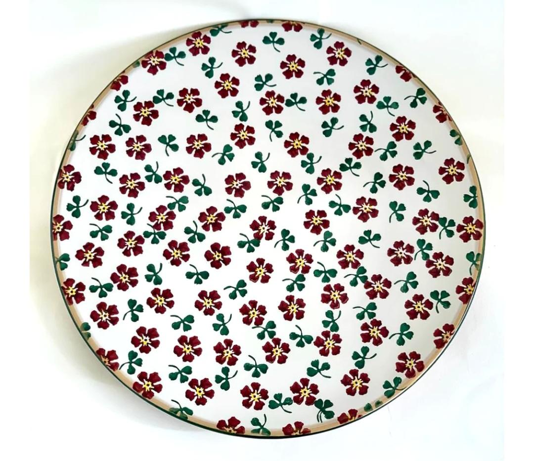 Nicholas Mosse-Irish Rose St Patricks Day Shallow Dish-Limited Edition 2023