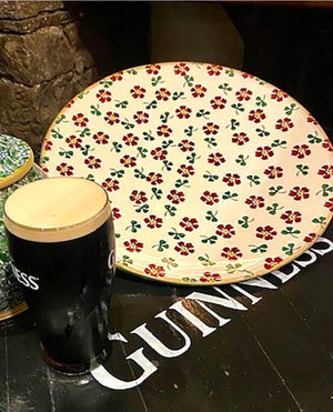Nicholas Mosse-Irish Rose St Patricks Day Shallow Dish-Limited Edition 2023