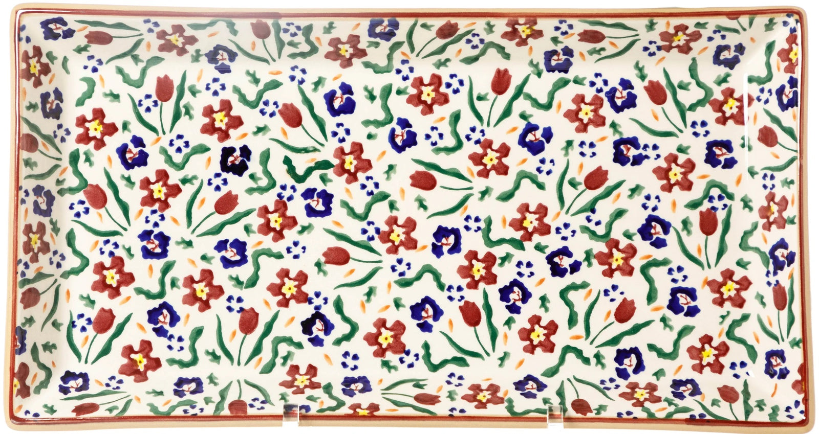 Nicholas Mosse Wild Flower Meadow Large Rectangle Plate