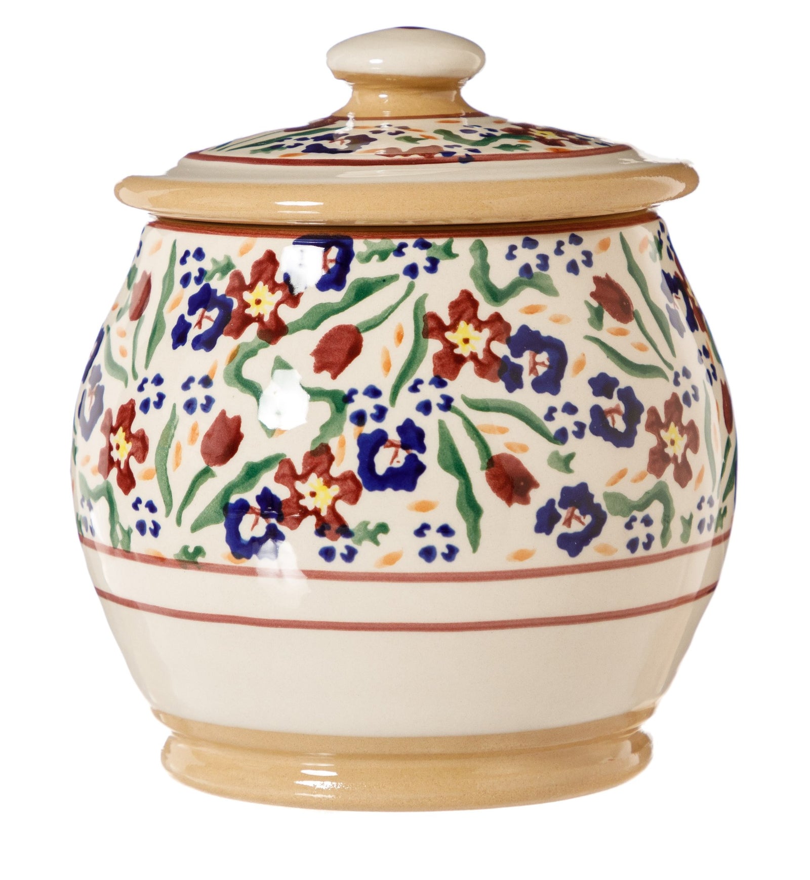 Nicholas Mosse Wild Flower Meadow Small Lidded Storage Jar
